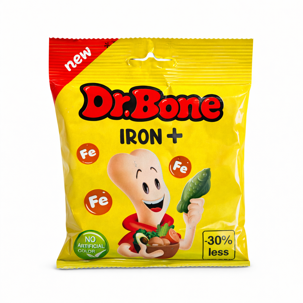Жевательный мармелад DR.BONE JELLY GUM(50G)IRON