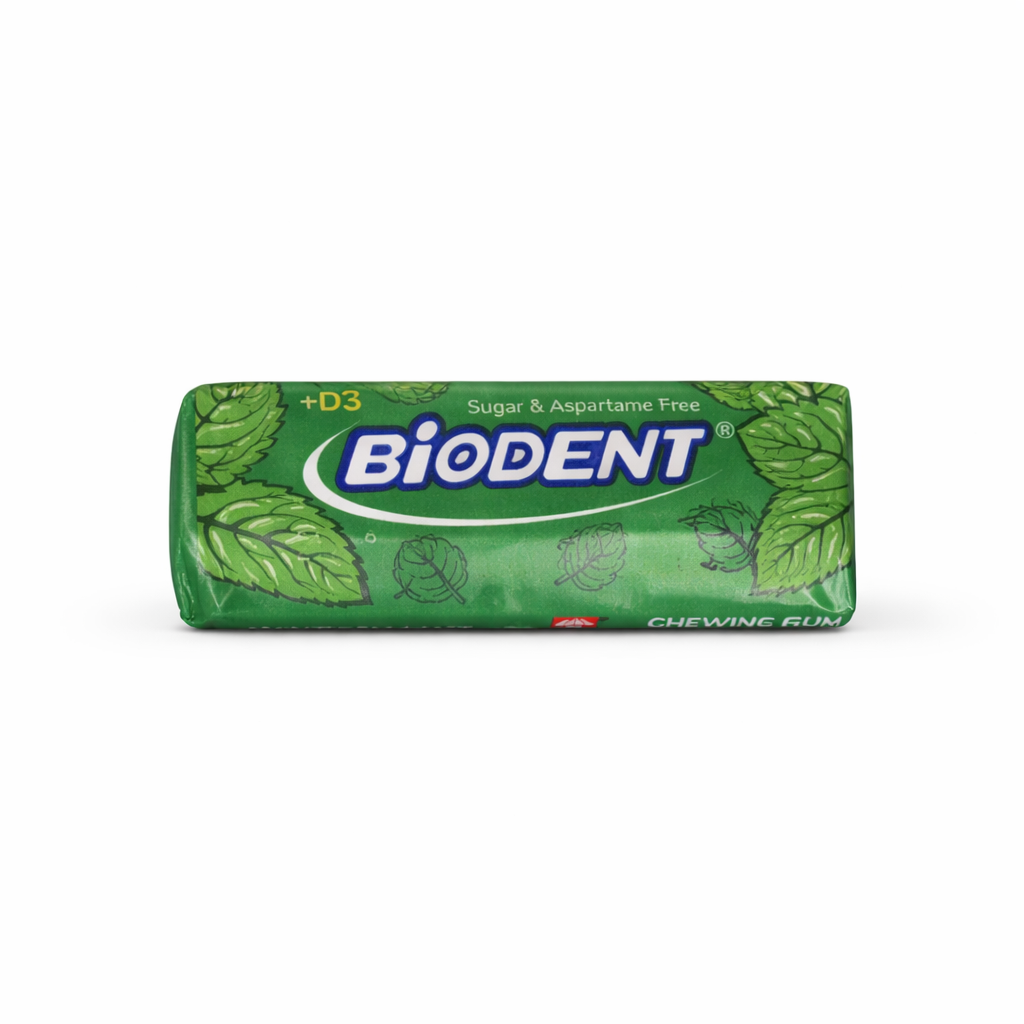 Жевательная резинка BIODENT CHEWING GUM D3 WINTER MINT