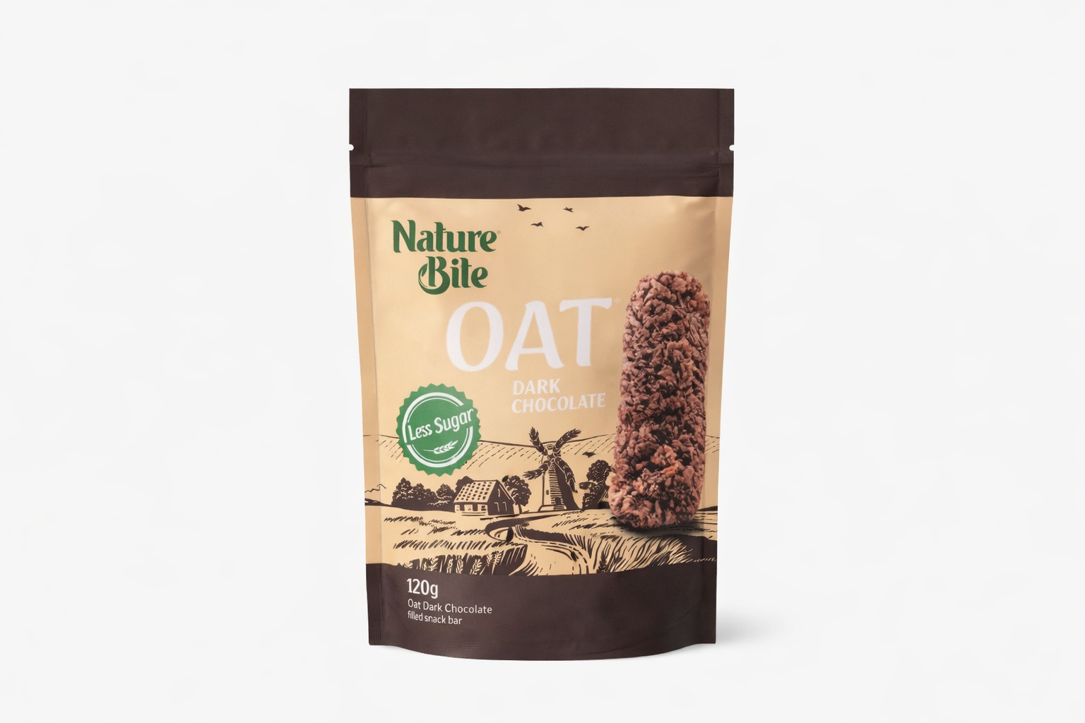 Oвсяные батончики С КОФЕ/NATURE BITE OAT CHOCO(120GR)СOFFE